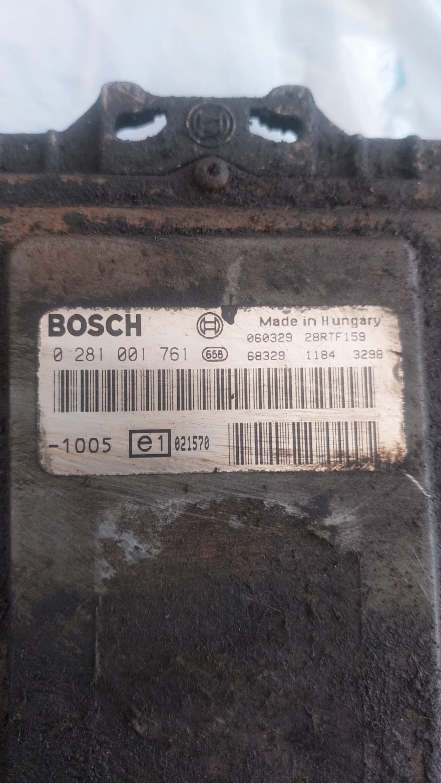 Блок управления двигателем ман 2866